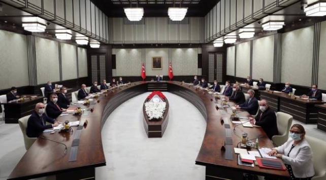 Cumhurbaşkanlığı Kabinesi, Cumhurbaşkanı Erdoğan başkanlığında toplandı