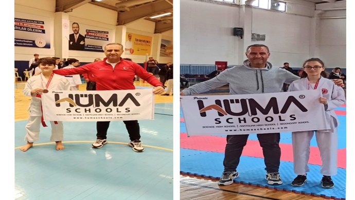 Hüma Okulları’nda Bitmeyen Şampiyonluk