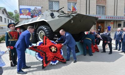 В Ростовской области «Единая Россия» помогла установить памятник ветеранам боевых действий
