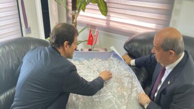 Cumhurbaşkanı Ersin Tatar, Girne Kaymakamlığı’nı ziyaret etti