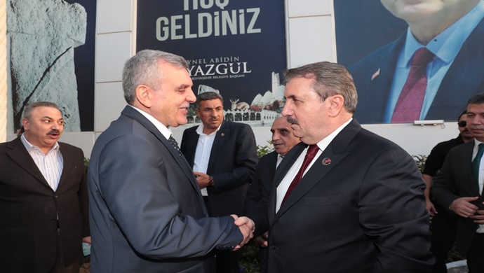 BBP GENEL BAŞKANI DESTİCİ’DEN BAŞKAN BEYAZGÜL’E ZİYARET