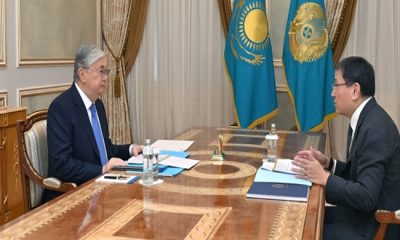 Президент Касым-Жомарт Токаев принял акима города Алматы Ерболата Досаева