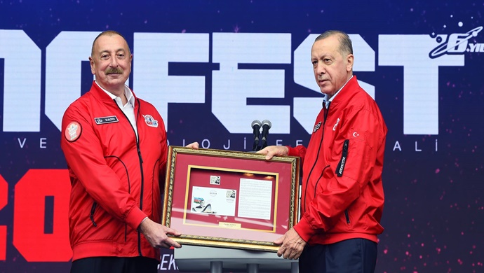 İlham Əliyev və Prezident Rəcəb Tayyib Ərdoğan İstanbulda “TEKNOFEST” festivalında iştirak ediblər