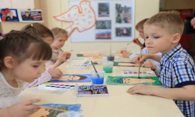 Приёмная «Единой России» организовала акцию «Рисуем героя СВО» в школах и детских садах Санкт-Петербурга