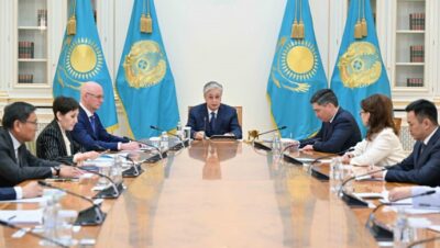 Devlet başkanı Almatı şehrinin kalkınması konulu bir toplantı düzenledi