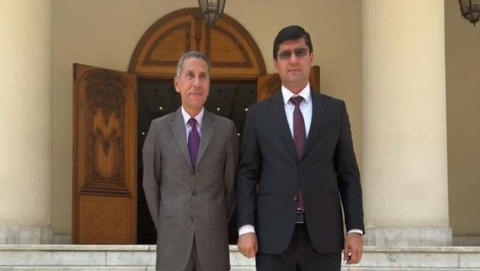 Büyükelçinin Mısır Diplomatik Araştırmalar Enstitüsü Müdürü ile görüşmesi