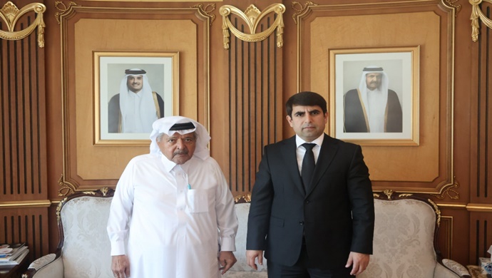 Meeting of the Ambassador with the Chairman of the Qatari Businessmen Association, Chairman of the Board of Directors of «Al Faisal Holding» Company