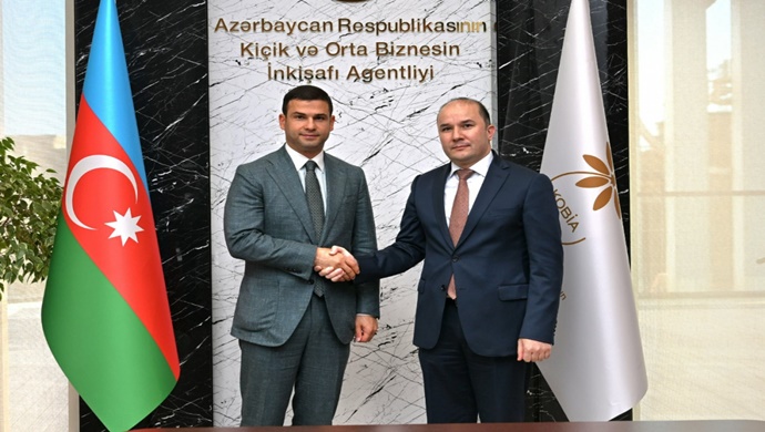 Meeting with the Chairman of the Management Board of the Small and Medium Business Development Agency of the Republic of Azerbaijan